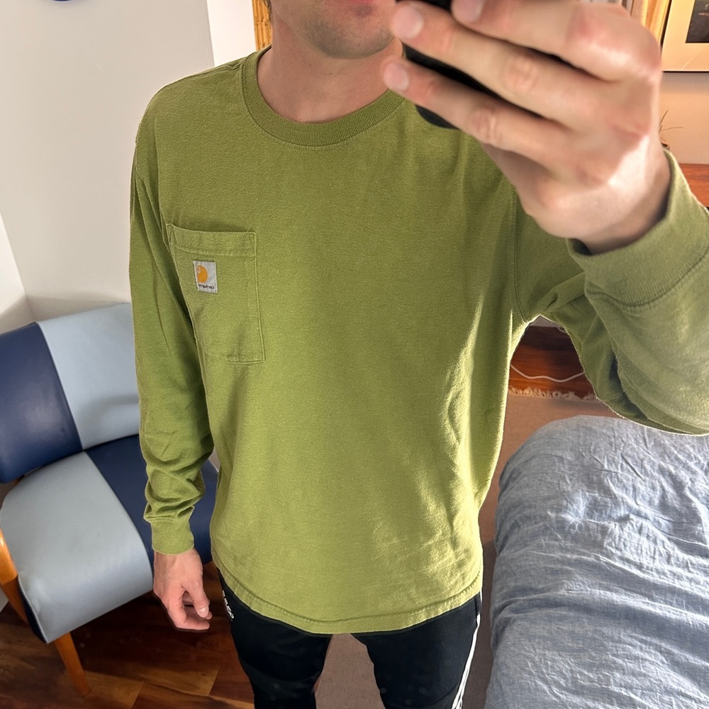 Carhartt Men's Sage Long Sleeve Tee